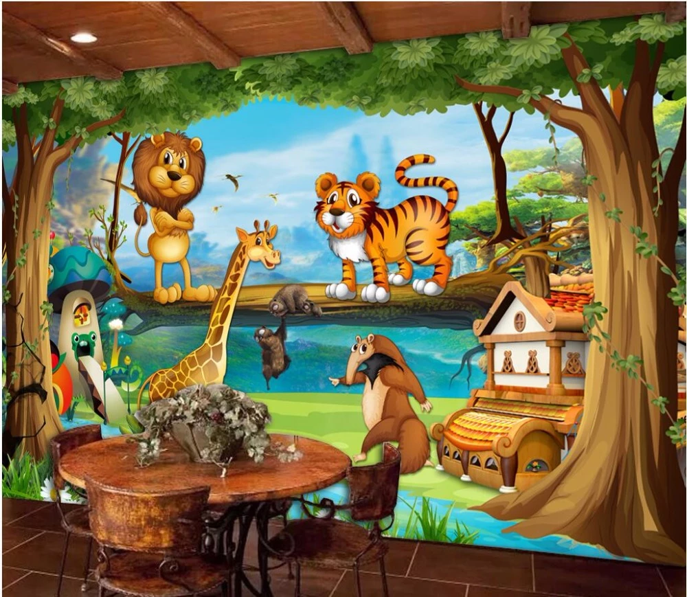 Detail Lukisan Mural 3d Nomer 35