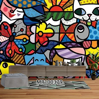 Detail Lukisan Mural 3d Nomer 44