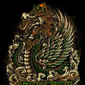 Detail Lukisan Naga Bali Nomer 40