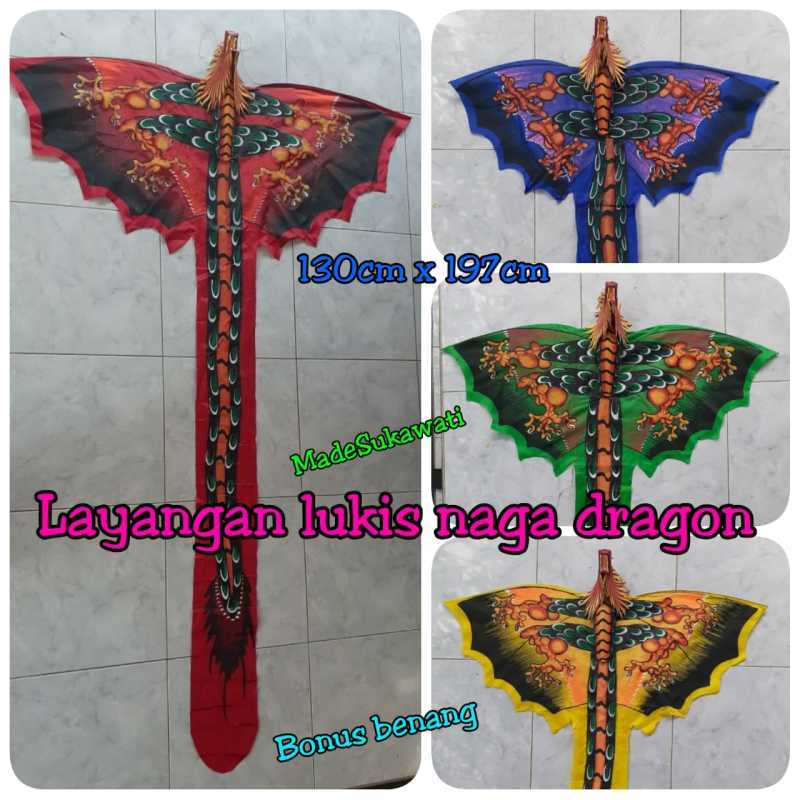 Detail Lukisan Naga Bali Nomer 45