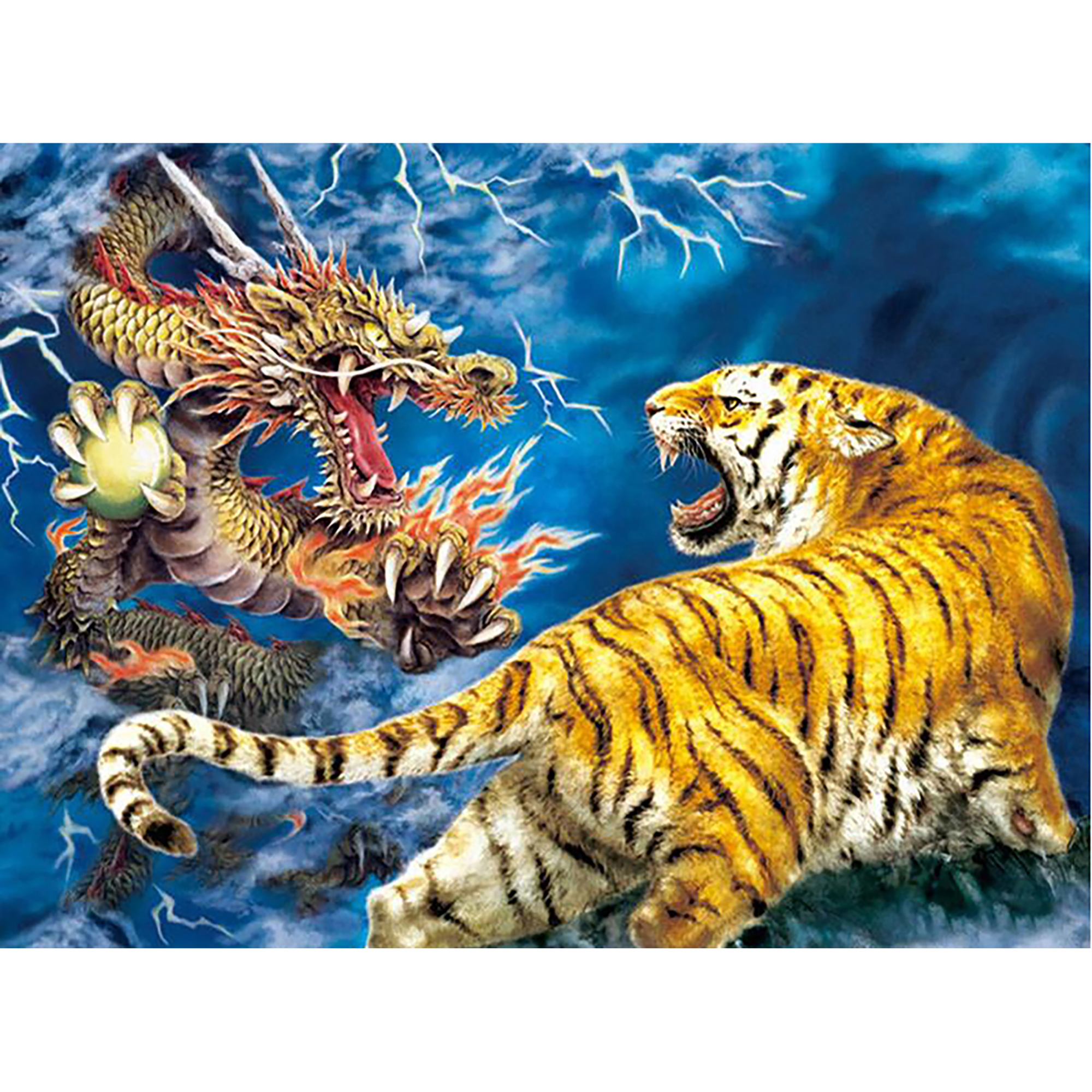 Detail Lukisan Naga Dan Harimau Nomer 8