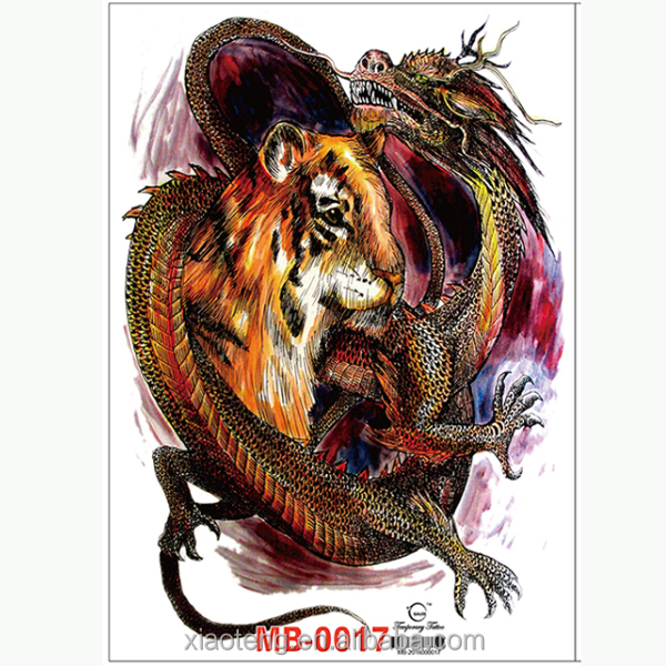 Detail Lukisan Naga Vs Harimau Nomer 22