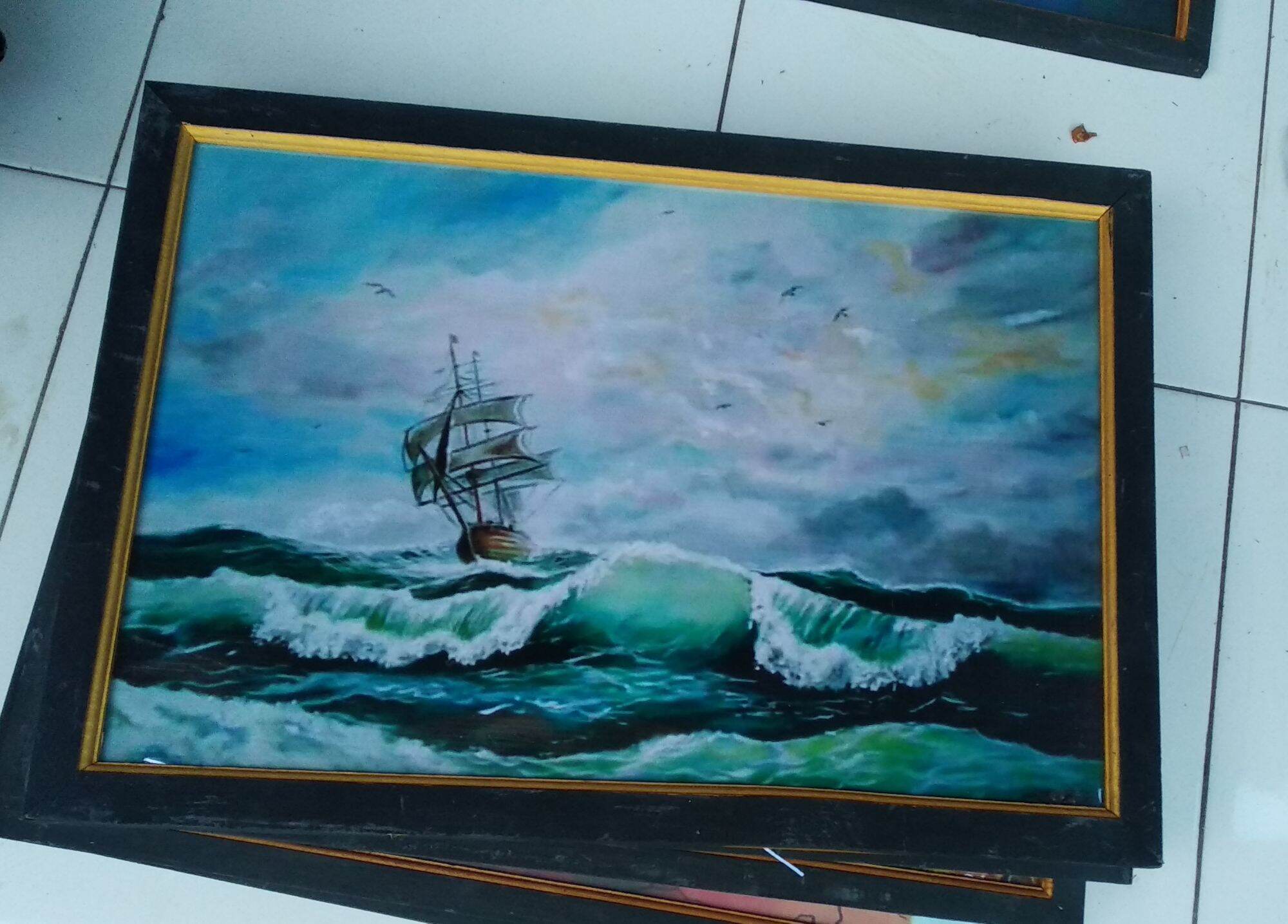 Detail Lukisan Ombak Laut Nomer 37