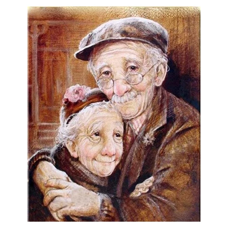 Detail Lukisan Orang Tua Nomer 22