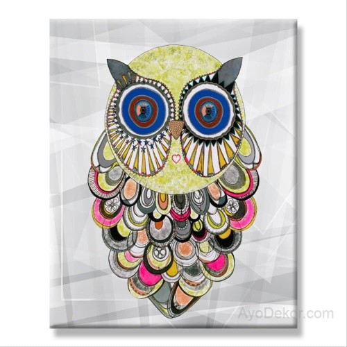 Detail Lukisan Owl Nomer 11