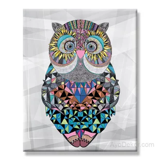 Detail Lukisan Owl Nomer 15