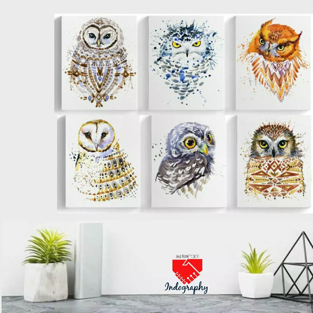Detail Lukisan Owl Nomer 53