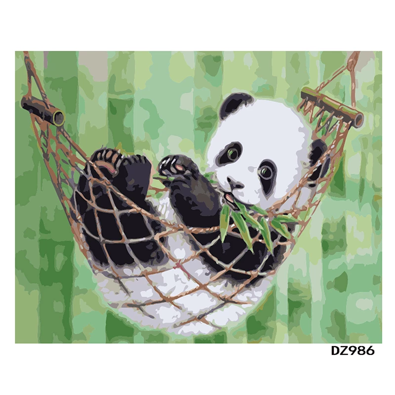 Detail Lukisan Panda Di Dinding Nomer 36