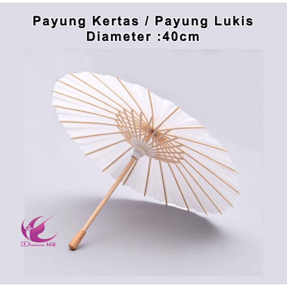 Detail Lukisan Payung Kertas Nomer 37