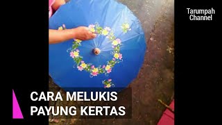 Detail Lukisan Payung Kertas Nomer 51