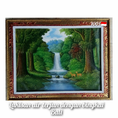 Detail Lukisan Pemandangan Bali Nomer 38