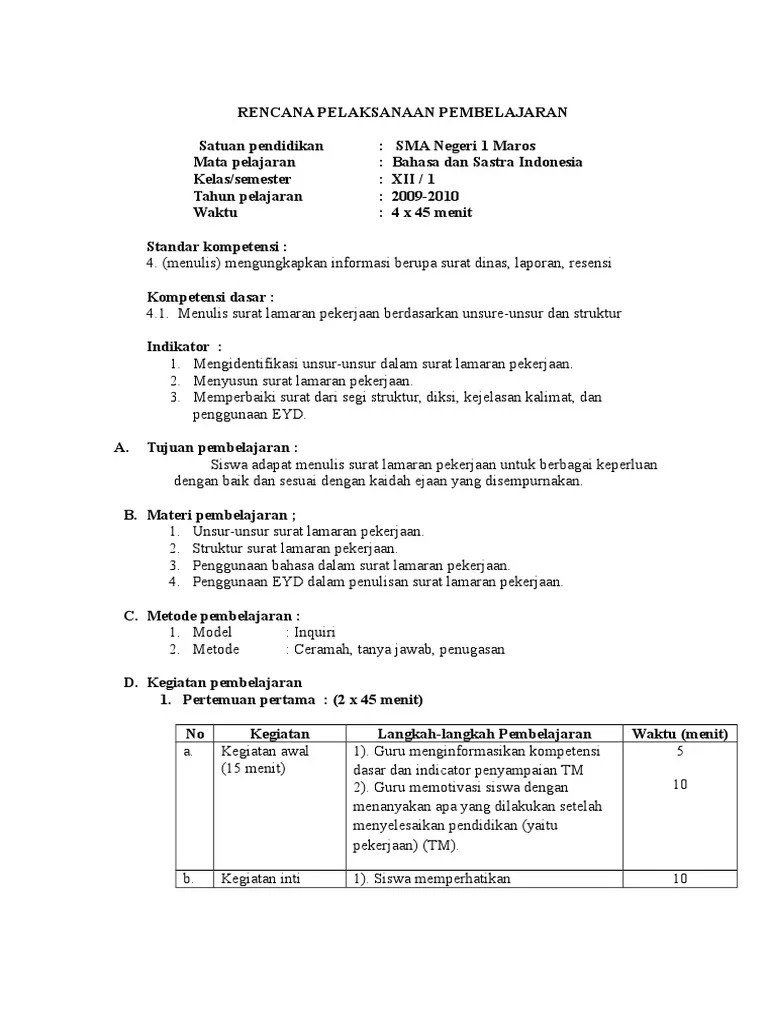 Detail Pembuka Surat Lamaran Nomer 16