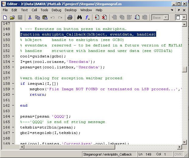 Detail Pemrogramanmatlab Image Enhancement Menyimpan Gambar Setelah Diproses Matlab Nomer 38