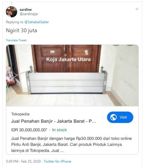 Detail Penahan Air Banjir Masuk Rumah Nomer 17