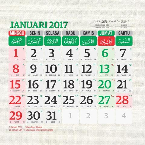 Detail Penanggalan Cina 2017 Nomer 42