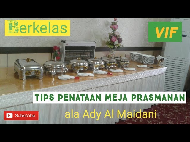 Detail Penataan Meja Prasmanan Nomer 27