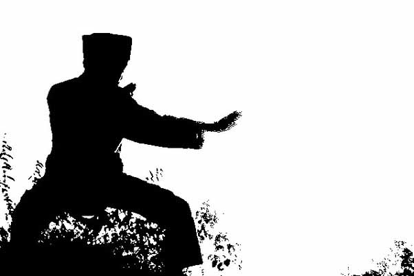 Detail Pencak Silat Siluet Nomer 46