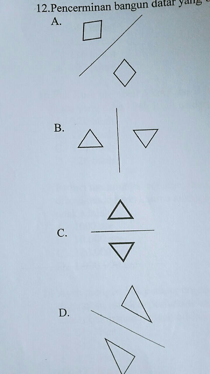 Detail Pencerminan Yang Benar Ditunjukkan Oleh Gambar Nomer 15