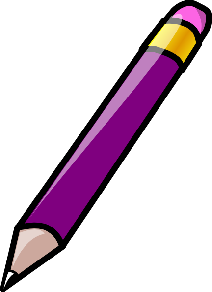 Detail Pencil Clip Art Nomer 29