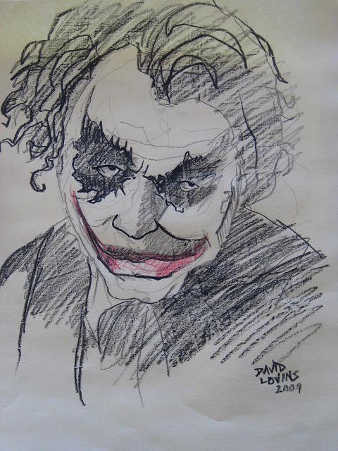 Detail Pencil Drawing Joker Nomer 43