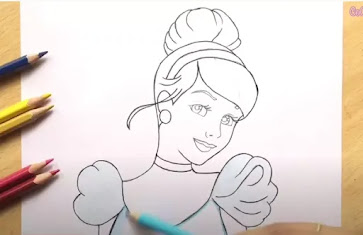 Detail Pencil Drawings Of Cinderella Nomer 48
