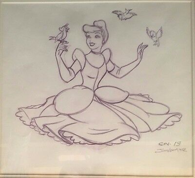 Detail Pencil Drawings Of Cinderella Nomer 7