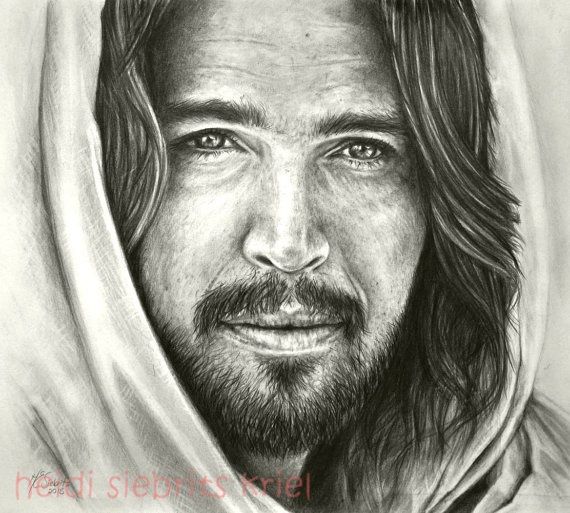 Detail Pencil Drawings Of Jesus Download Nomer 20