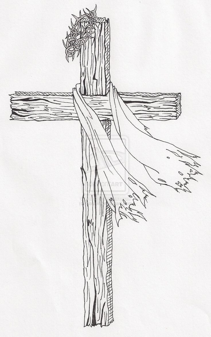 Detail Pencil Drawings Of Jesus On The Cross Nomer 18