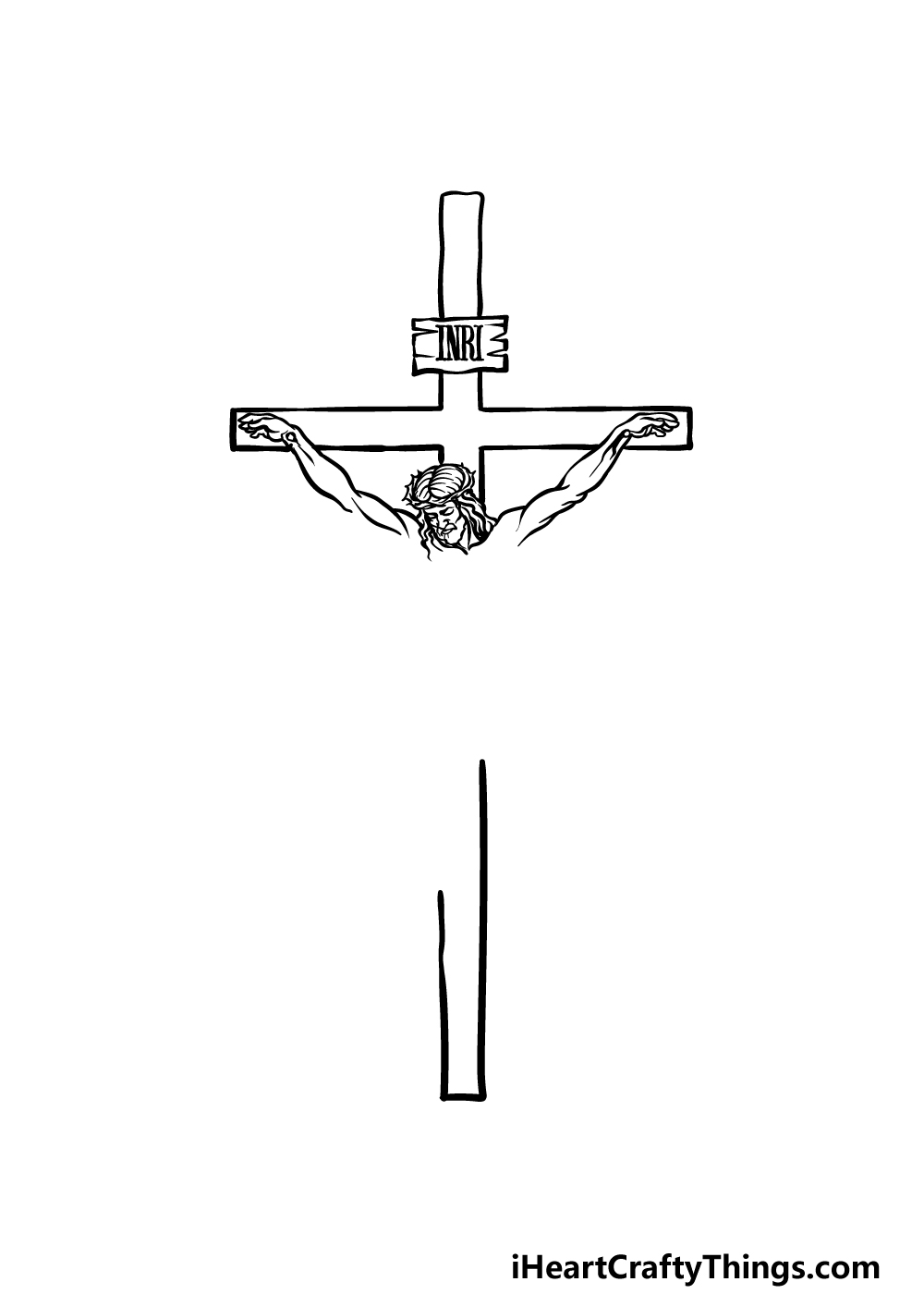 Detail Pencil Drawings Of Jesus On The Cross Nomer 23