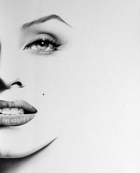 Detail Pencil Drawings Of Marilyn Monroe Nomer 52