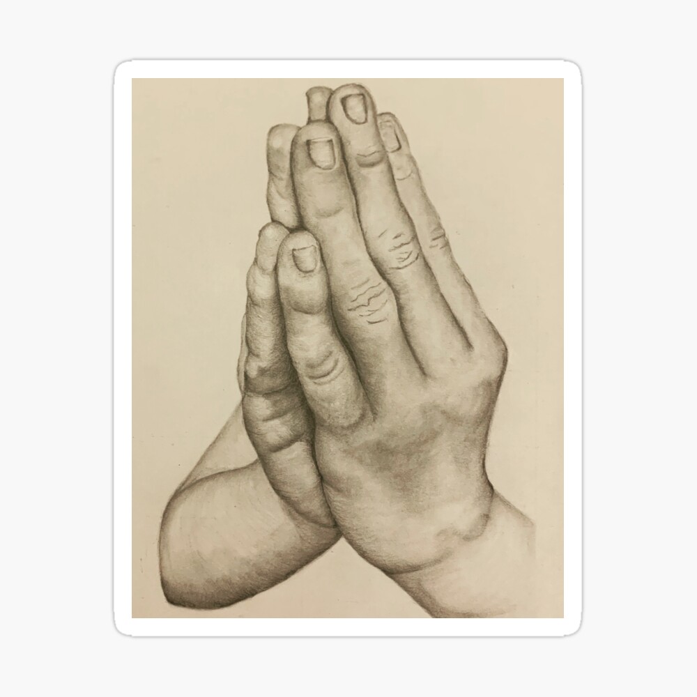 Detail Pencil Drawings Of Praying Hands Nomer 26