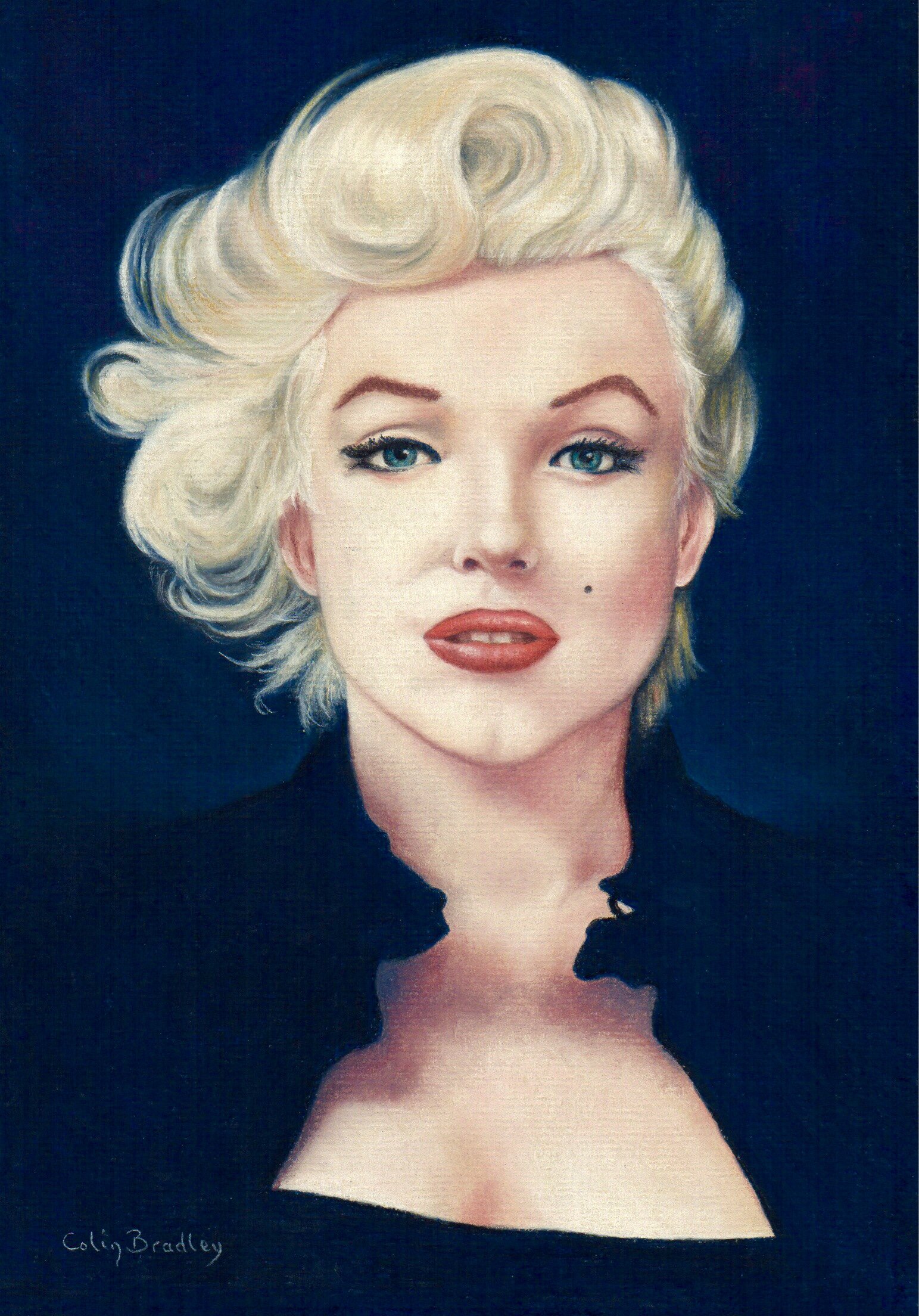 Detail Pencil Marilyn Monroe Drawing Nomer 37