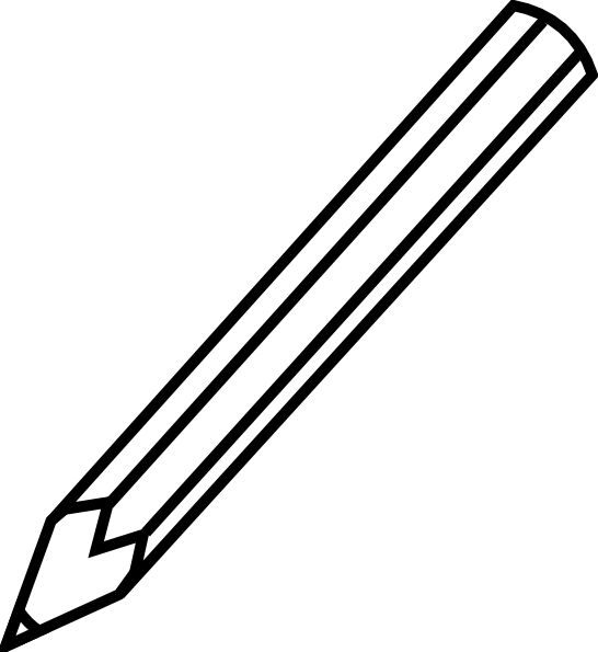 Detail Pencil Outline Png Nomer 5