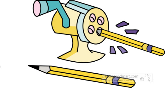 Detail Pencil Sharpener Clipart Nomer 36