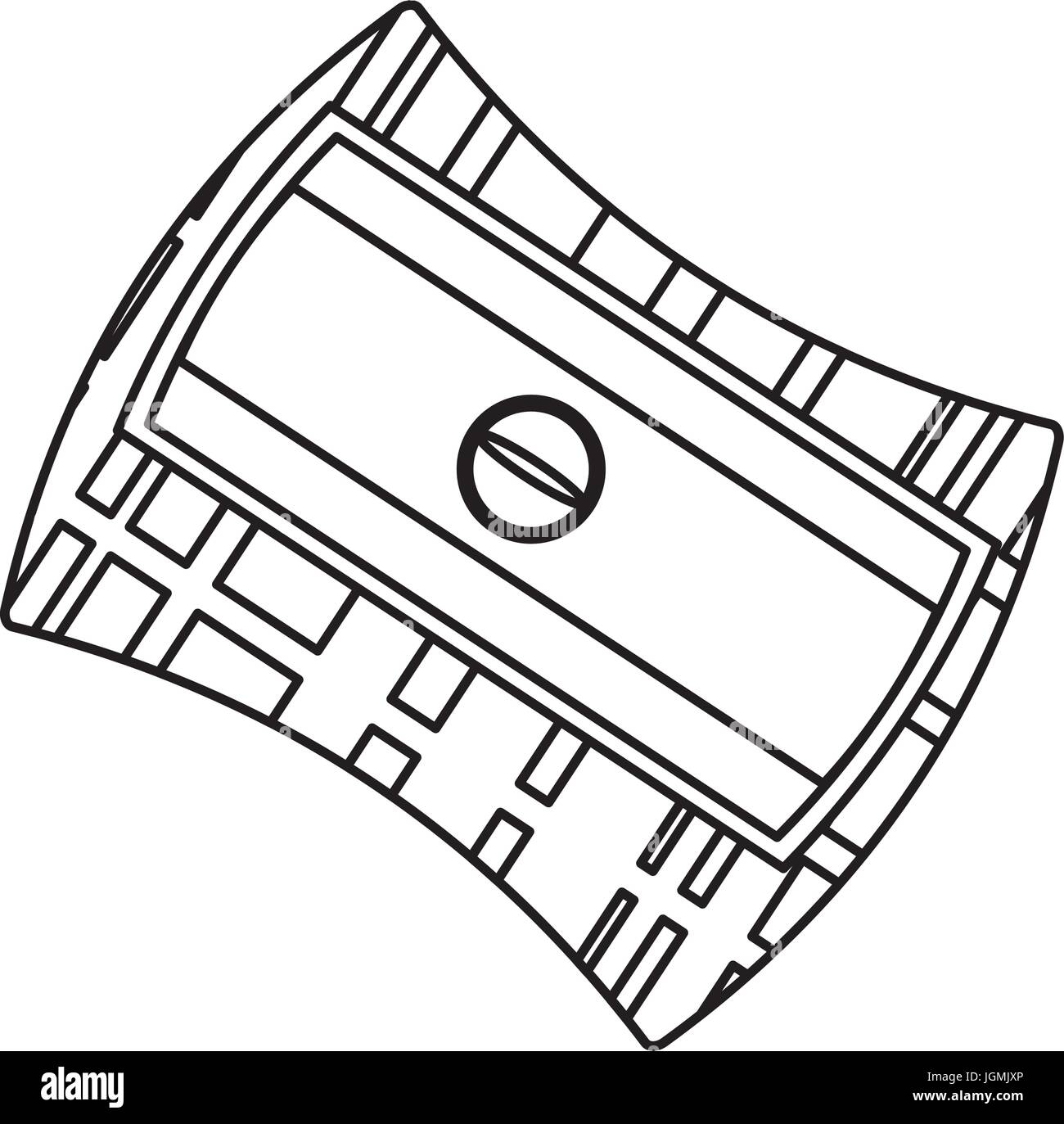 Detail Pencil Sharpener Clipart Black And White Nomer 52