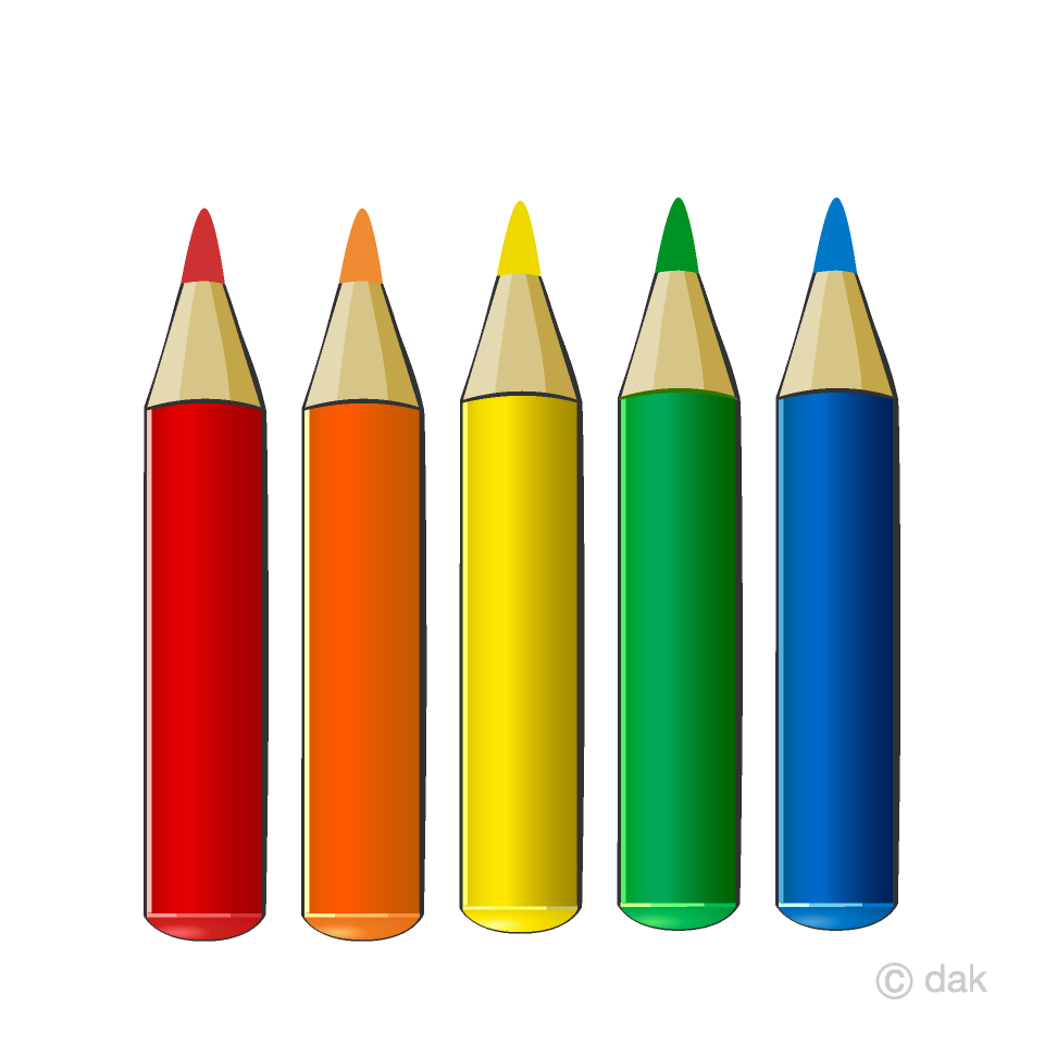 Detail Pencils Clipart Nomer 32