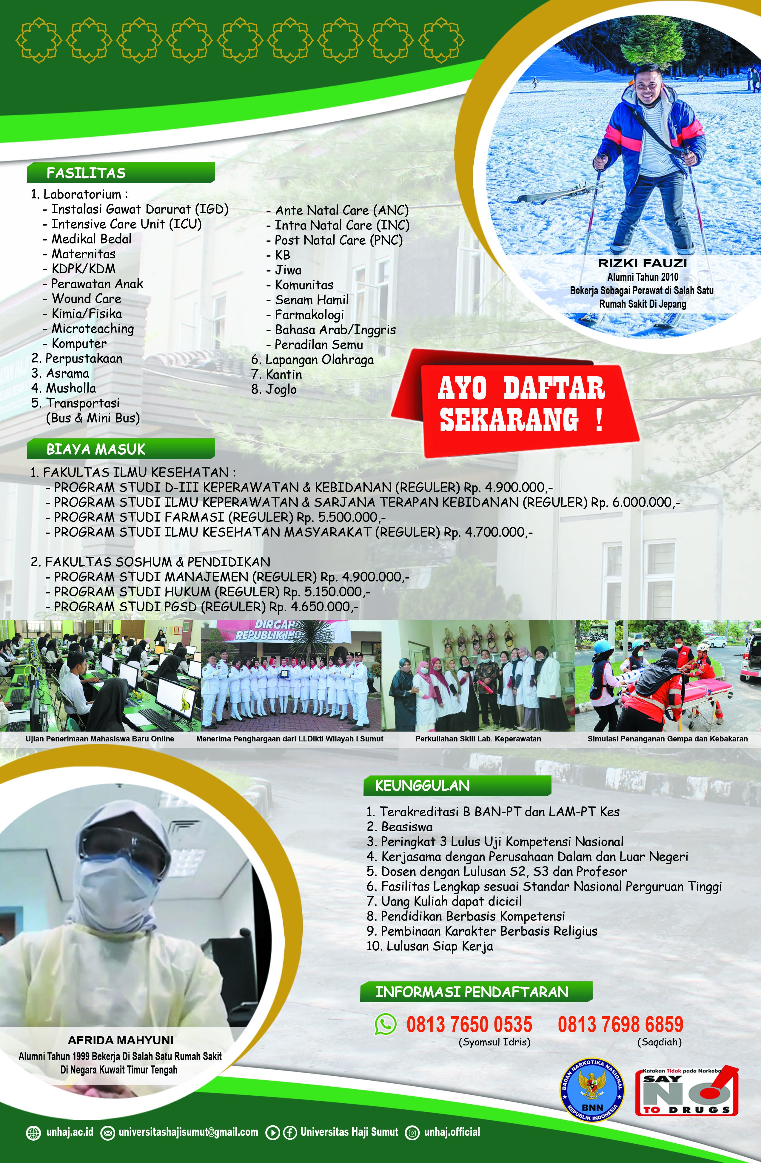 Detail Pendaftaran Rumah Sakit Haji Nomer 10
