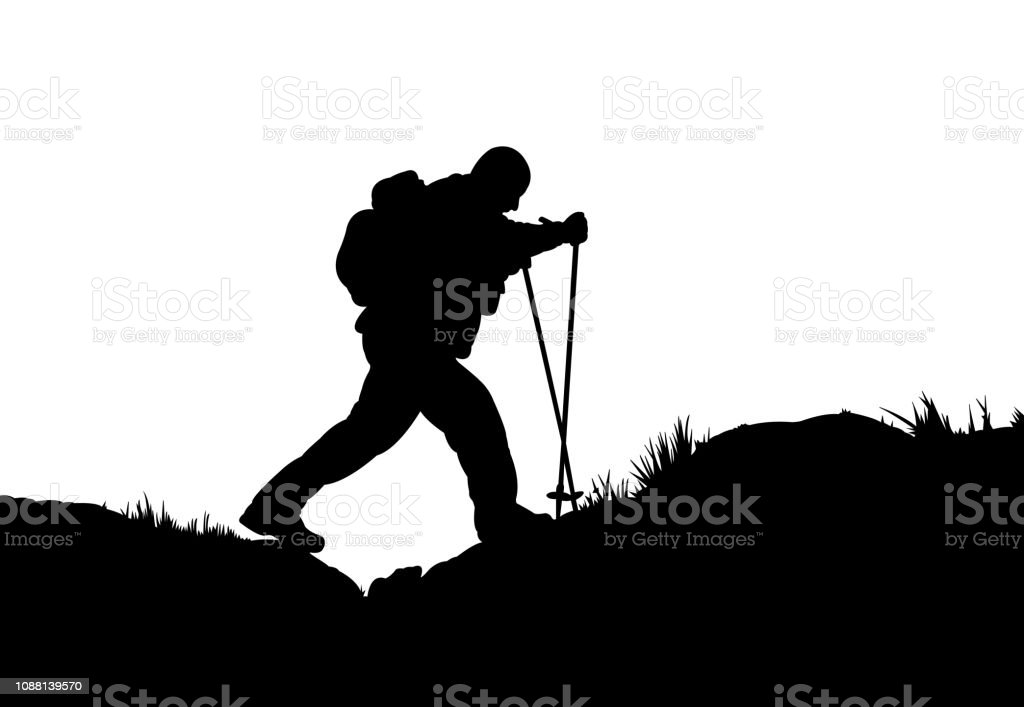 Detail Pendaki Gunung Vector Nomer 13