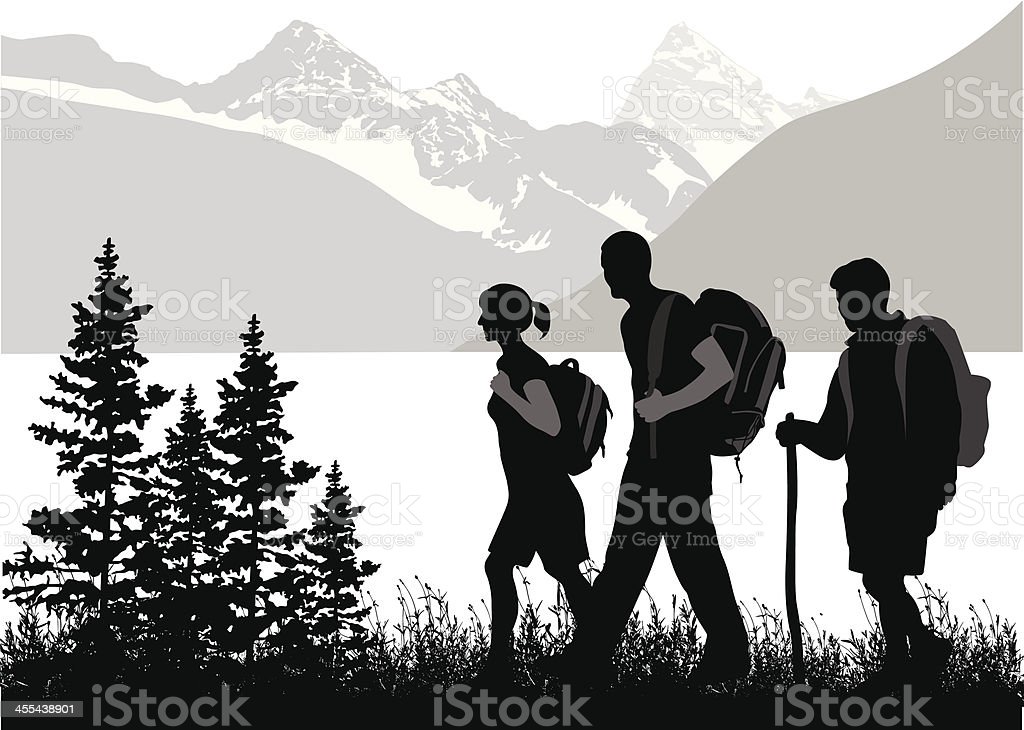 Detail Pendaki Gunung Vector Nomer 17