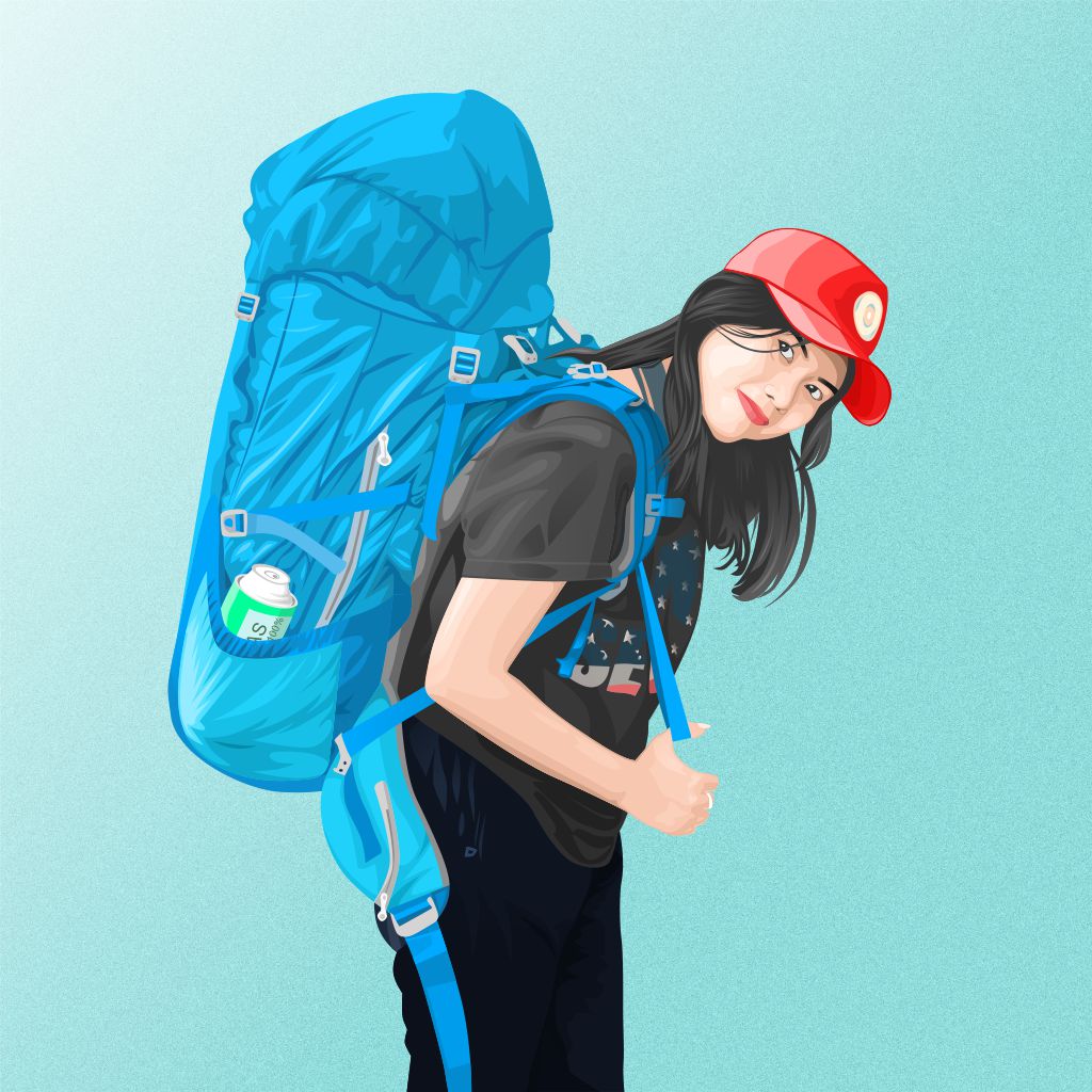 Detail Pendaki Gunung Vector Nomer 20