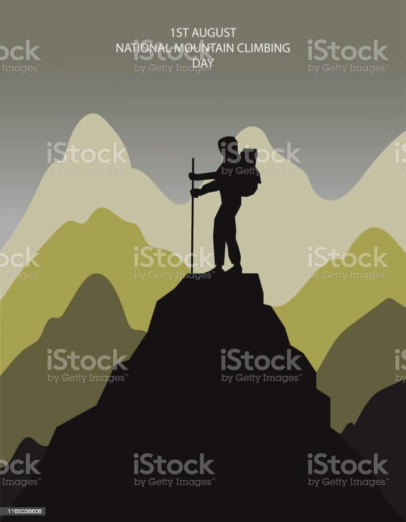 Detail Pendaki Gunung Vector Nomer 39