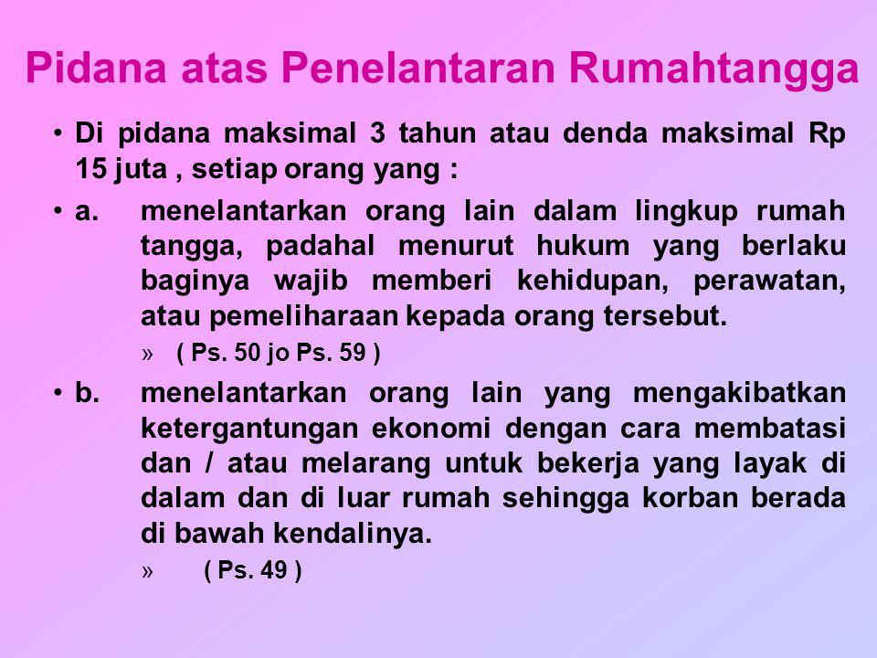 Detail Penelantaran Rumah Tangga Nomer 21