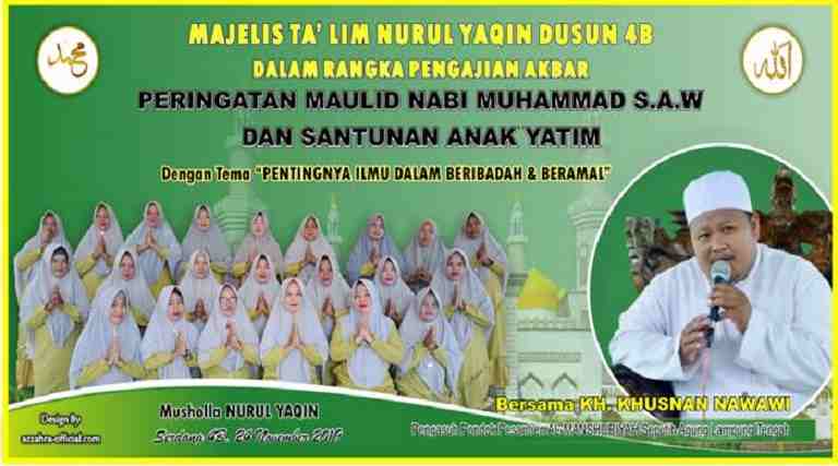 Detail Pengajian Banner Nomer 35
