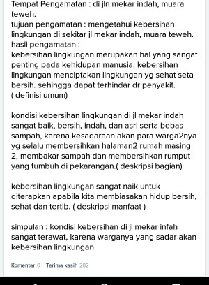 Detail Pengamatan Rumah Tidak Bersih Nomer 50