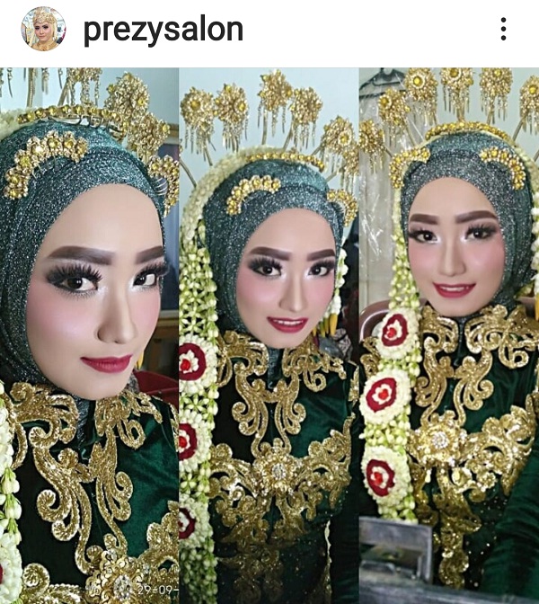 Detail Pengantin Berhijab Adat Jawa Nomer 14