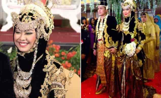 Detail Pengantin Berhijab Adat Jawa Nomer 15