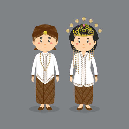 Detail Pengantin Jawa Kartun Nomer 23