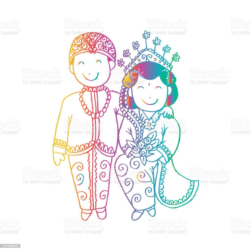 Detail Pengantin Jawa Kartun Nomer 32