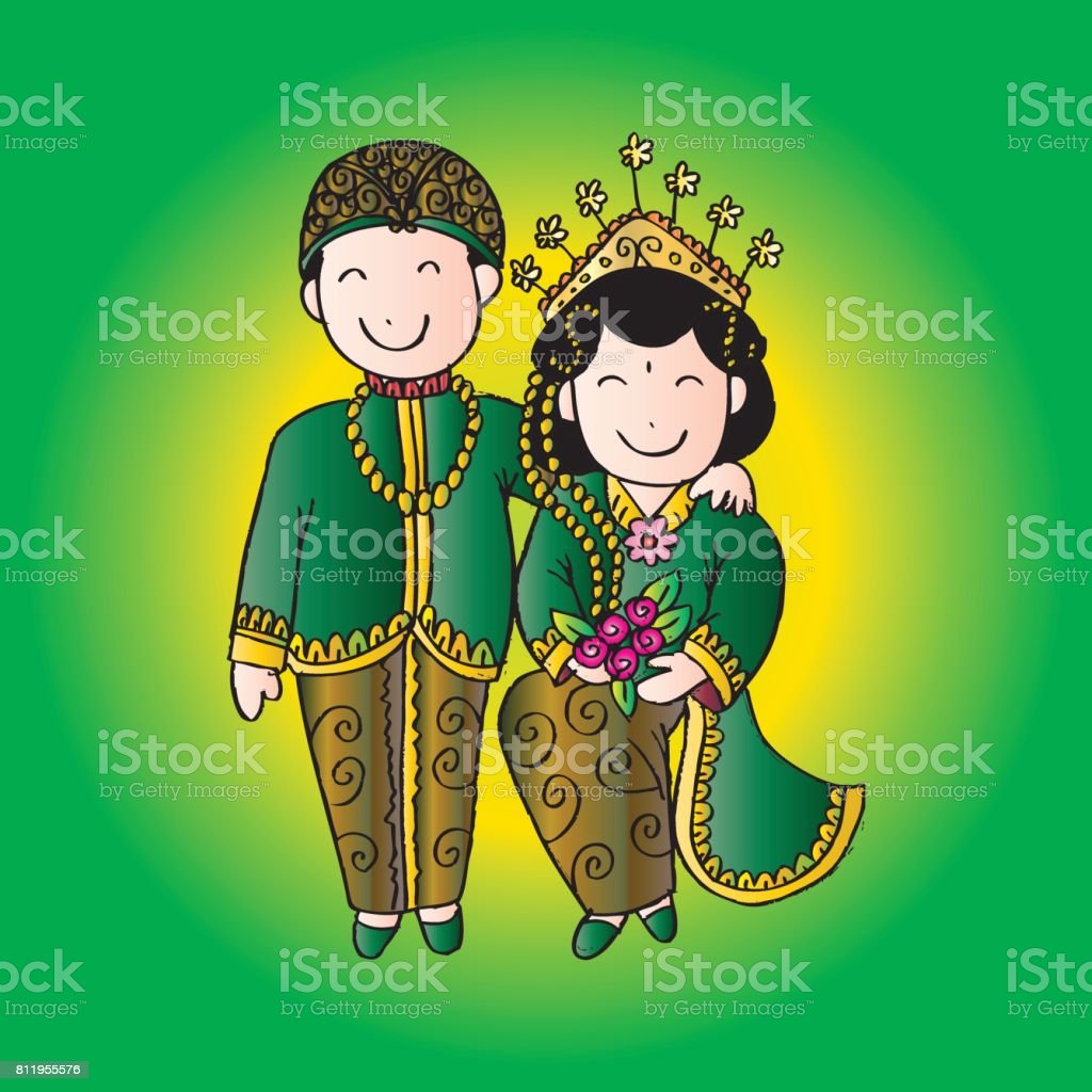 Detail Pengantin Jawa Kartun Nomer 35