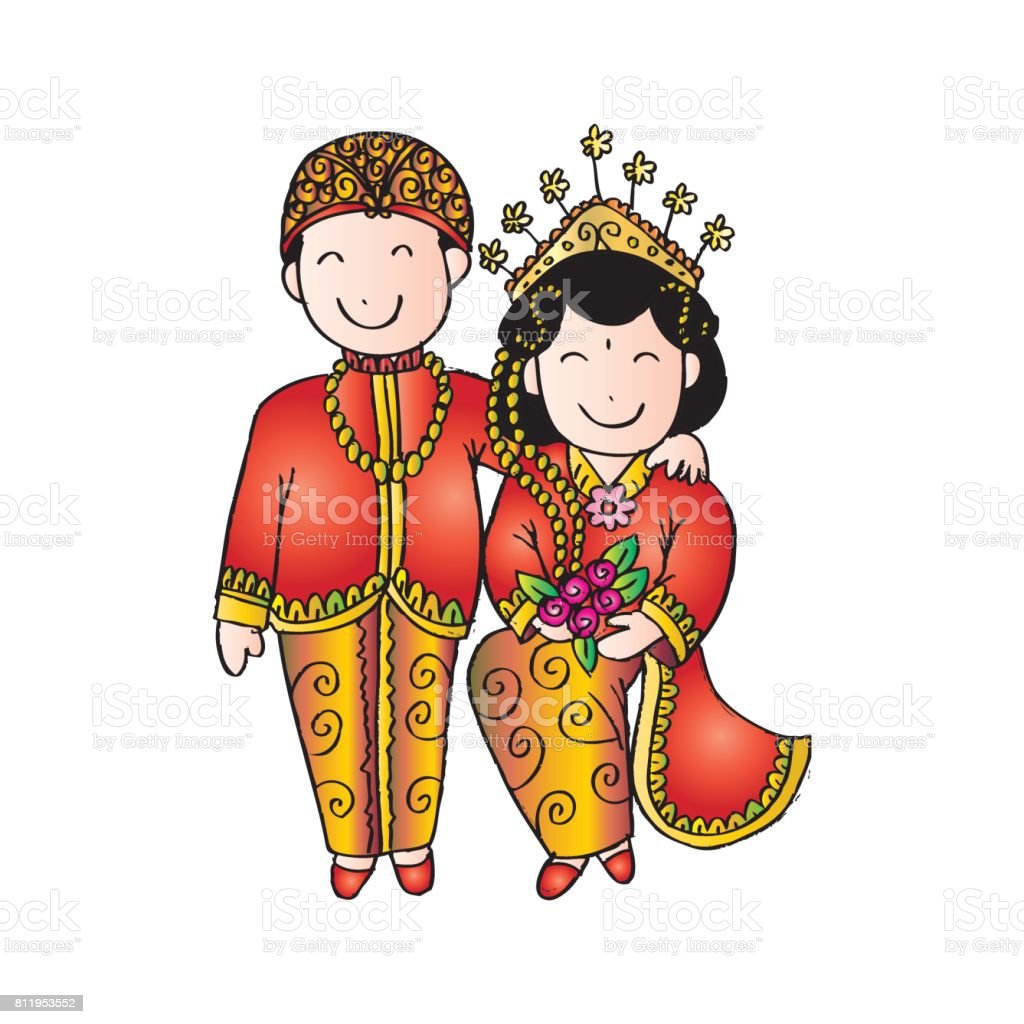 Detail Pengantin Jawa Kartun Nomer 36